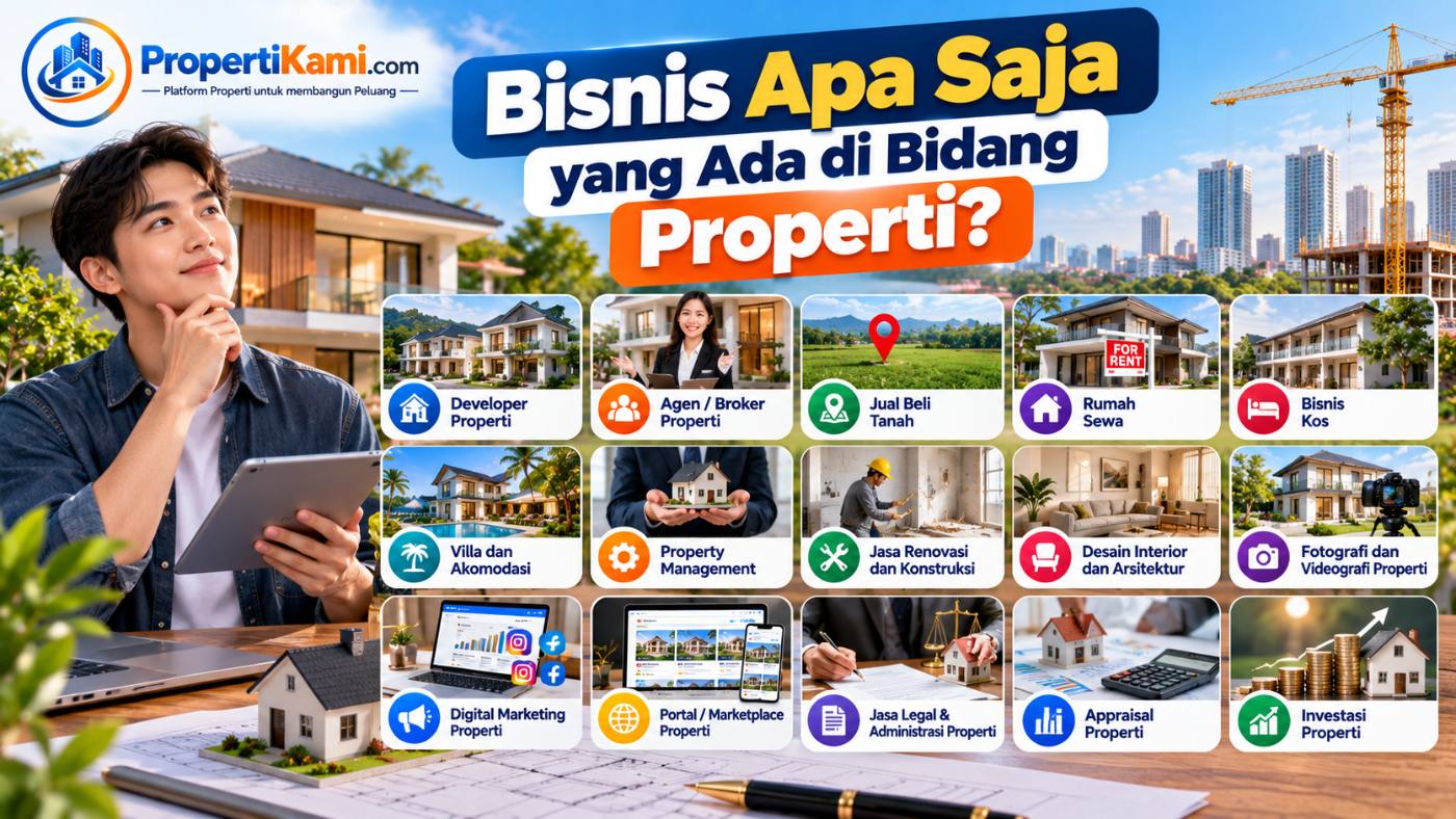 Bisnis Apa Saja yang Ada di Bidang Properti?