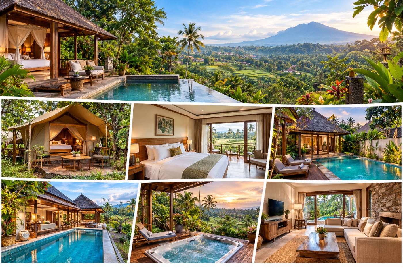 Rekomendasi Penginapan dan Villa di Desa Pupuan, Tegallalang, Gianyar, Bali