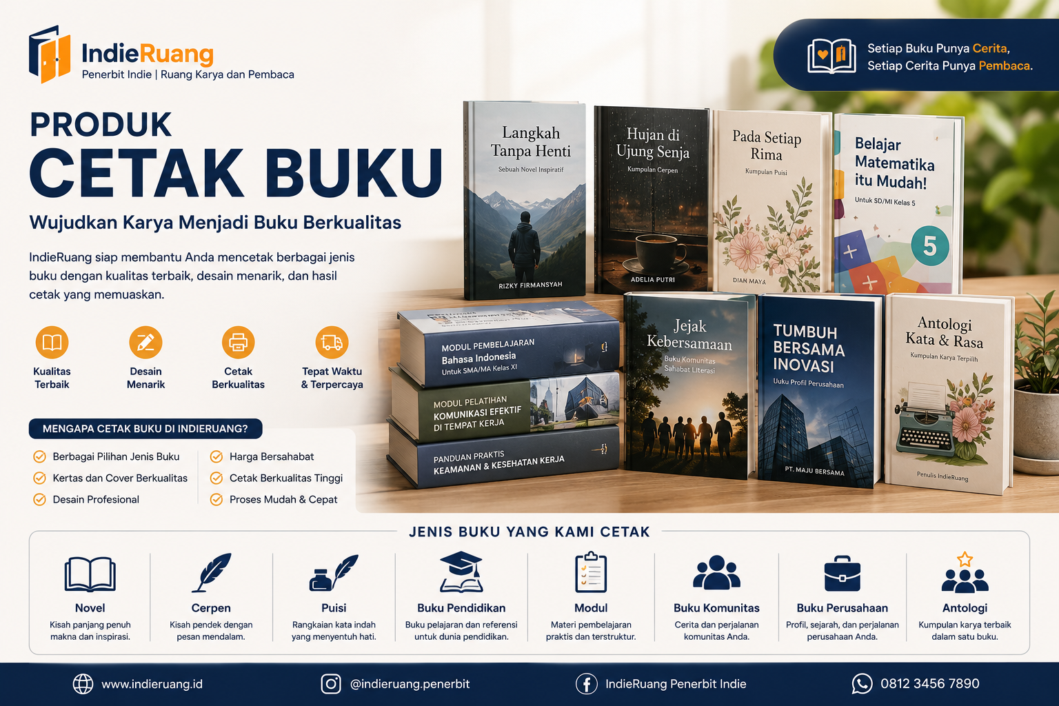 Cetak Buku IndieRuang