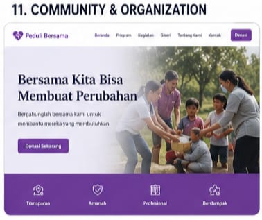 Thumbnail template Community & Organization