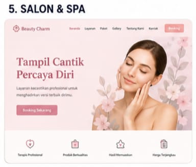 Thumbnail template Salon & Spa