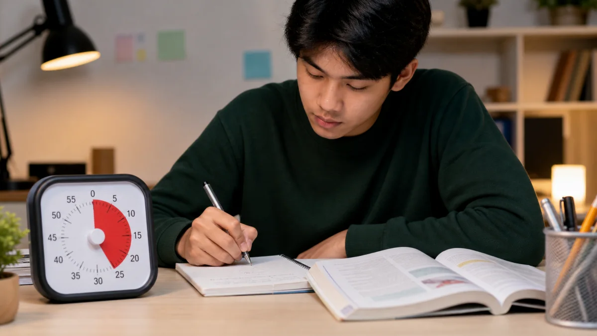Teknik Pomodoro untuk Belajar Tanpa Mudah Lelah
