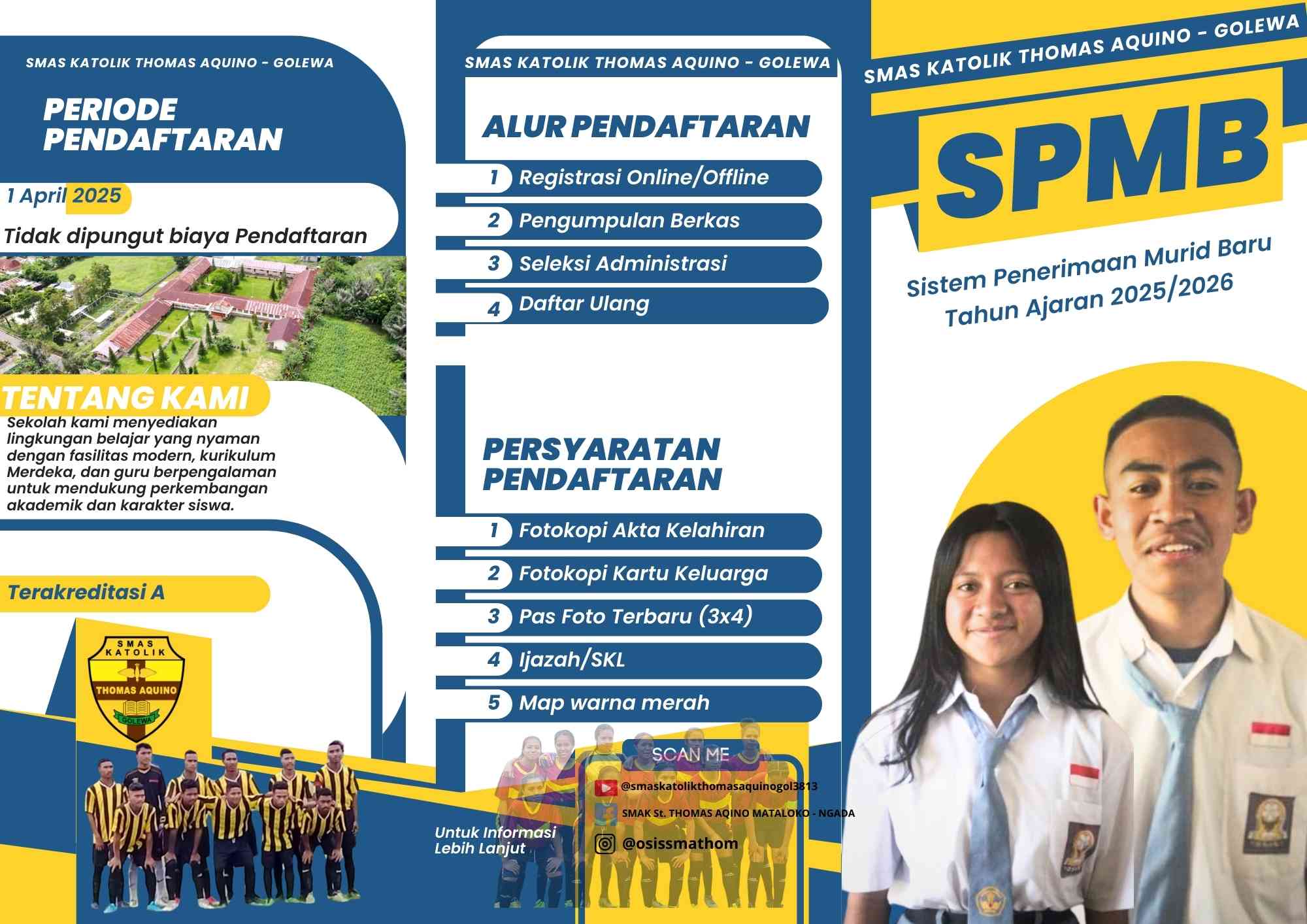 Pendaftaran Peserta Didik Baru Tahun Pelalaran 2025/2026